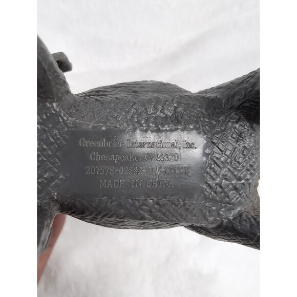 Lot Of 3 Greenbrier International Inc Grey Elephant Tusks Toy Figurine - Picture 4 of 4